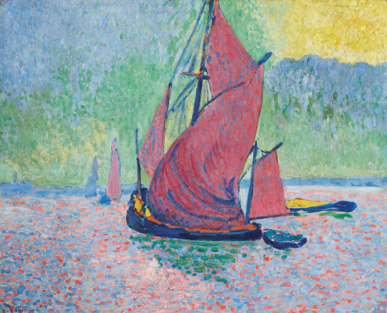 A vörös vitorlák alkotó: Andre Derain