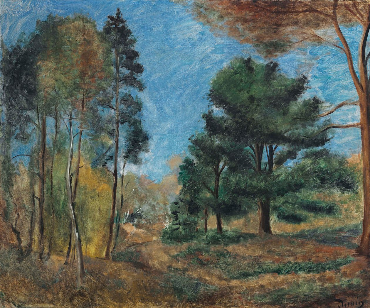 Undergrowth alkotó: Andre Derain