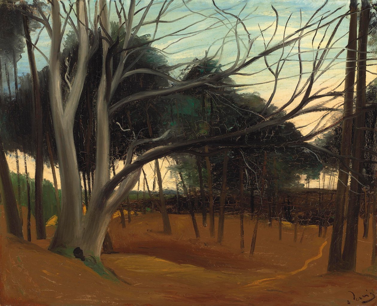 Aljnövényzet Les Lecques-nél alkotó: Andre Derain