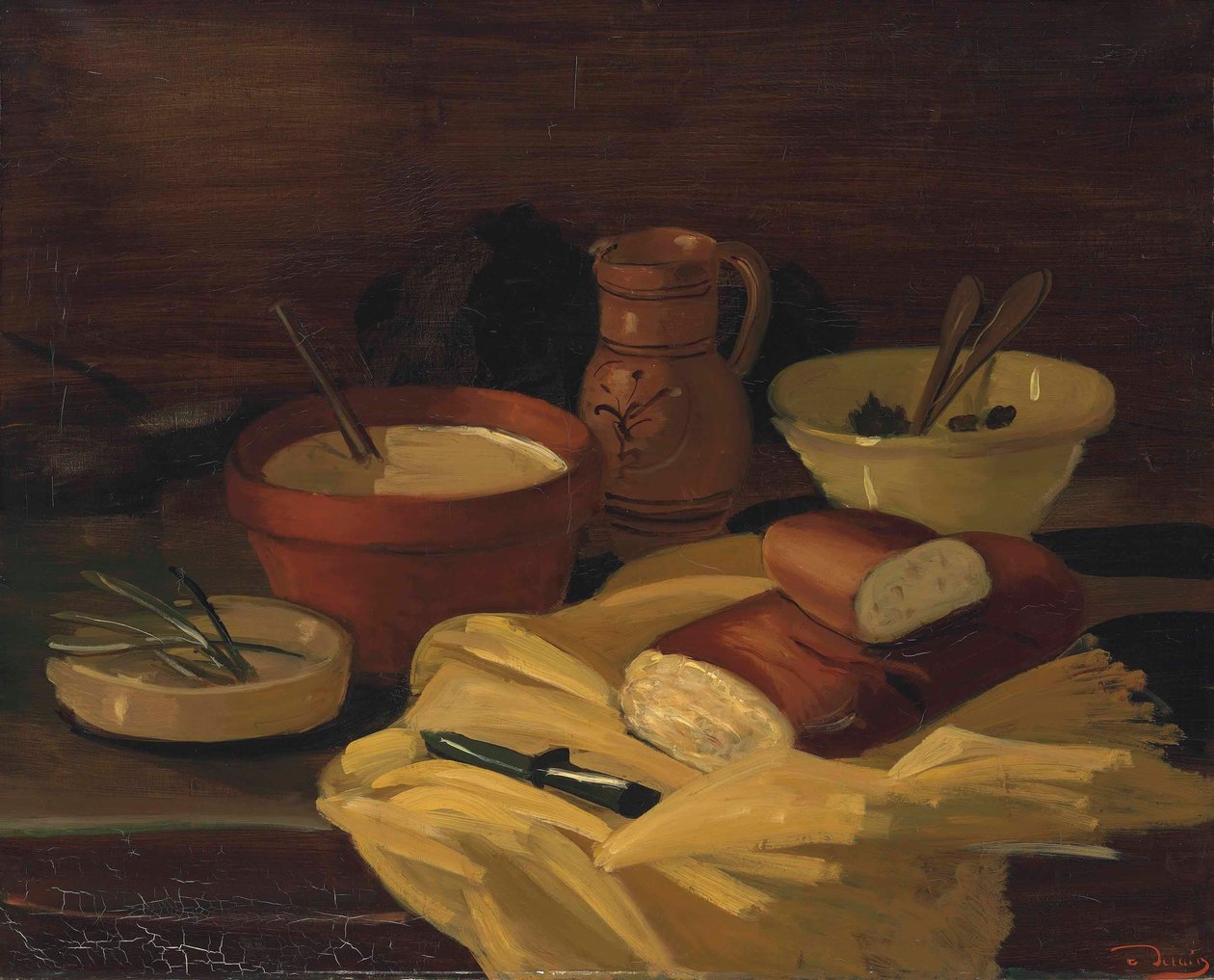 Asztali garnitúra alkotó: Andre Derain