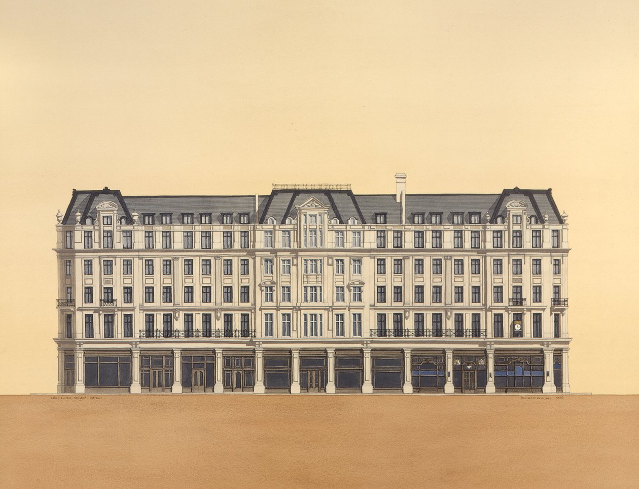 118-124 Regent Street, London alkotó: Andras Kaldor