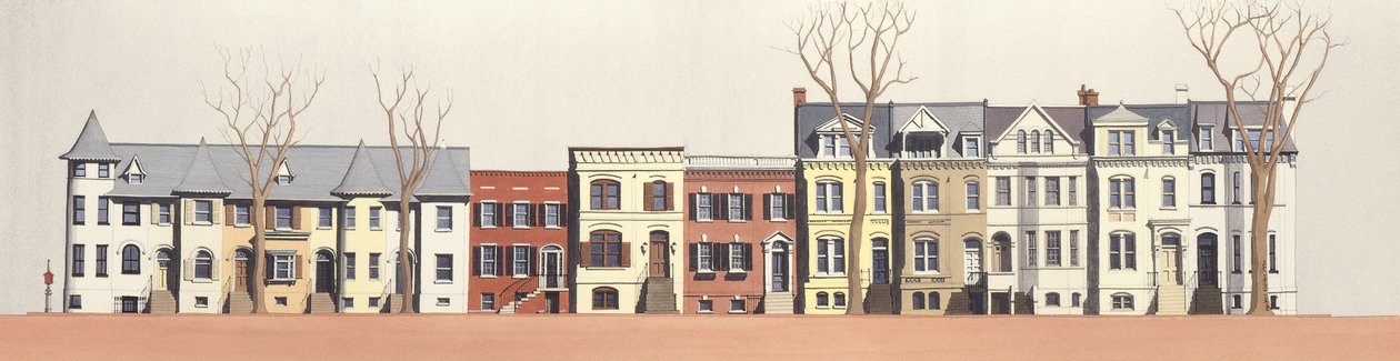 2901-2923 Q Street, Georgetown, Washington DC alkotó: Andras Kaldor