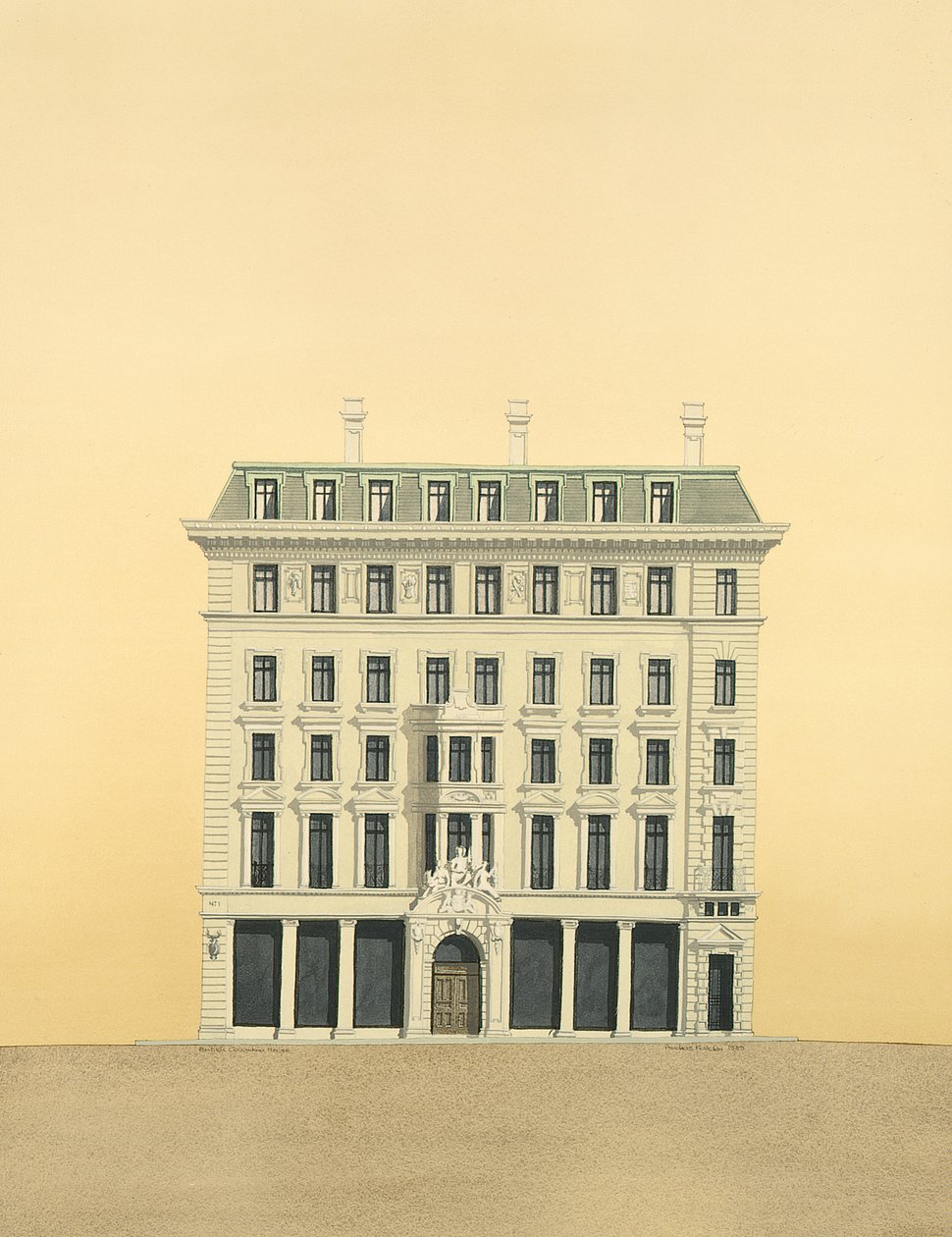 British Columbia House, Regent Street, London alkotó: Andras Kaldor