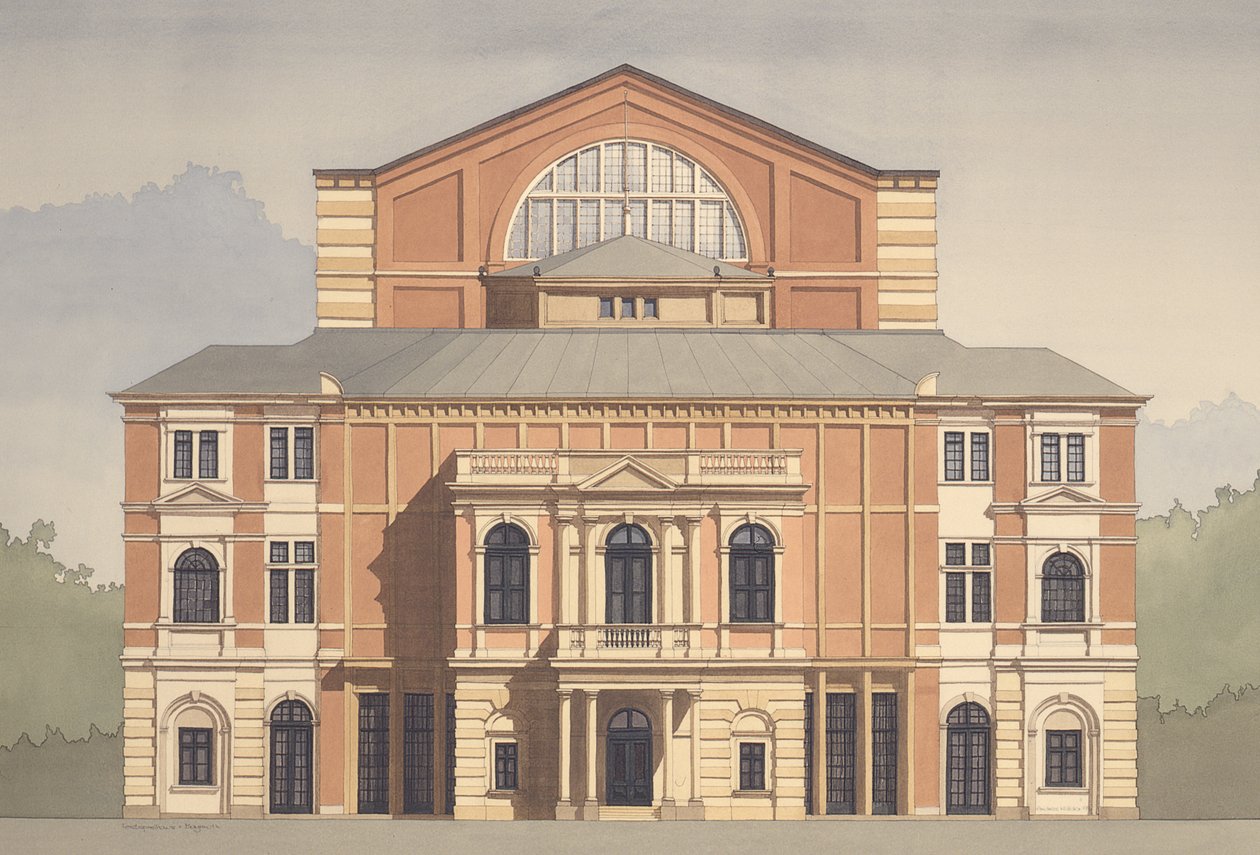 Festspielhaus, Bayreuth, Németország alkotó: Andras Kaldor