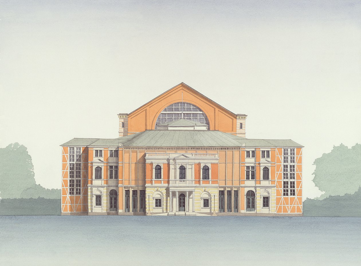 Festspielhaus, Bayreuth, Németország alkotó: Andras Kaldor