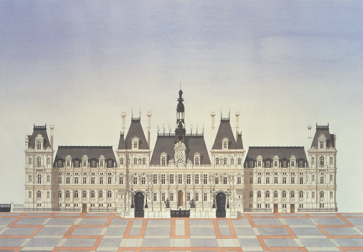 Hotel de Ville, Párizs alkotó: Andras Kaldor