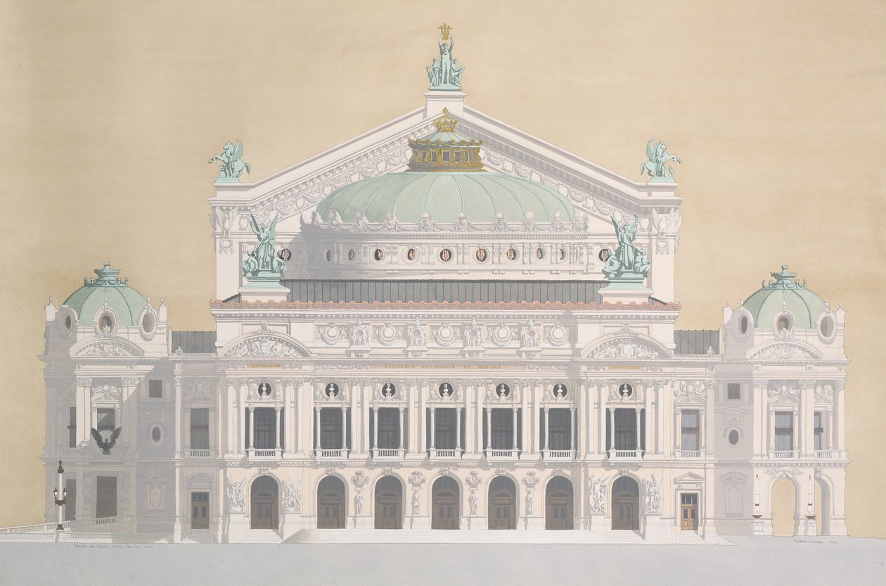 Opera Garnier, Párizs, Franciaország alkotó: Andras Kaldor