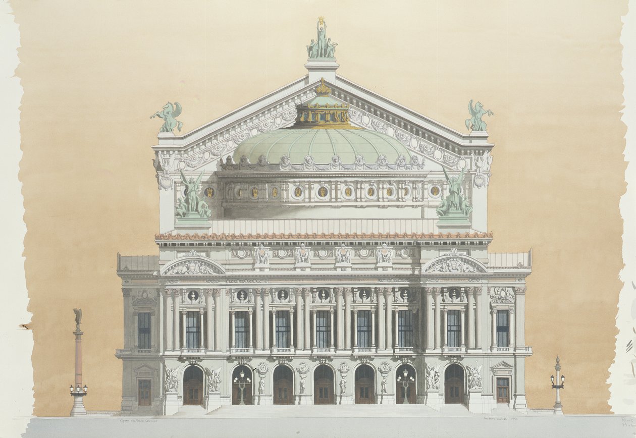 Opera Garnier, Párizs, Franciaország alkotó: Andras Kaldor