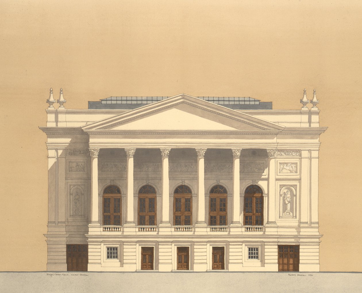 Royal Opera House, Covent Garden, London alkotó: Andras Kaldor