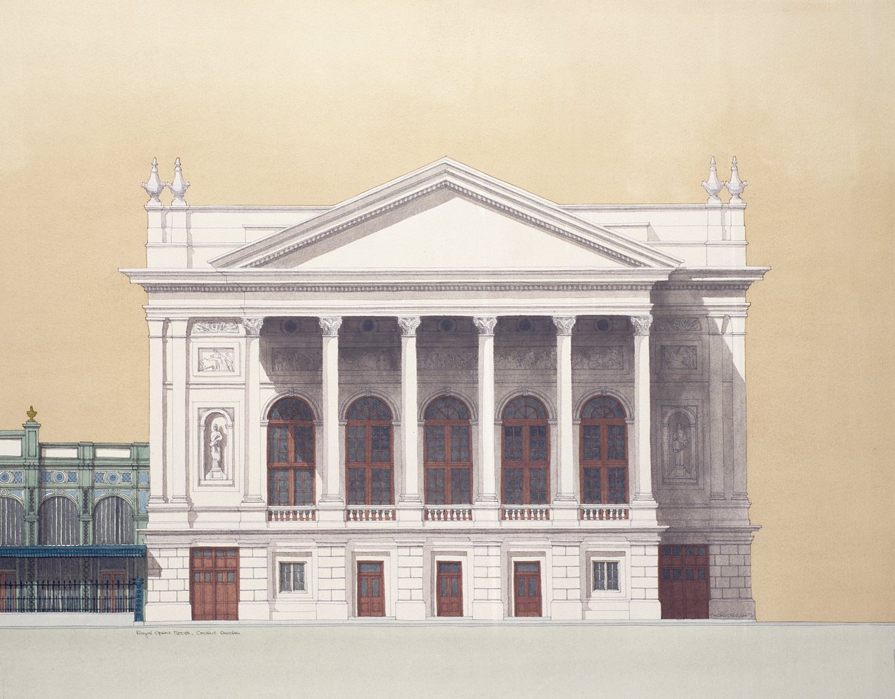 Királyi Operaház, London alkotó: Andras Kaldor