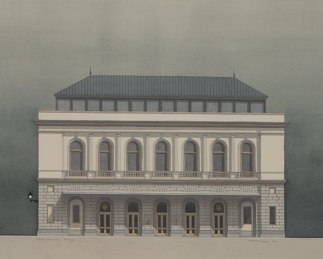 Teatro Comunale, Firenze, Olaszország alkotó: Andras Kaldor