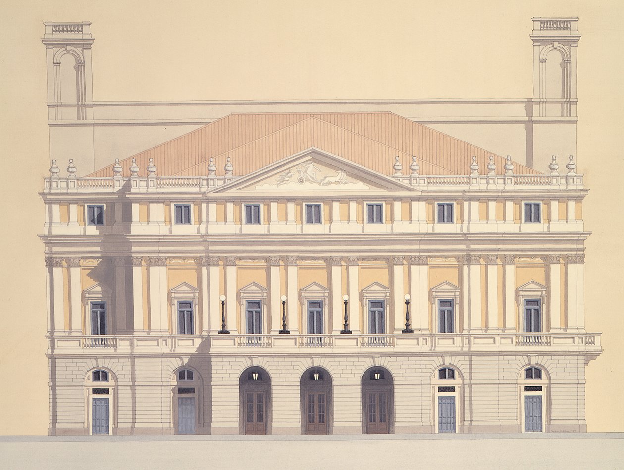 Teatro alla Scala, Milánó, Olaszország alkotó: Andras Kaldor