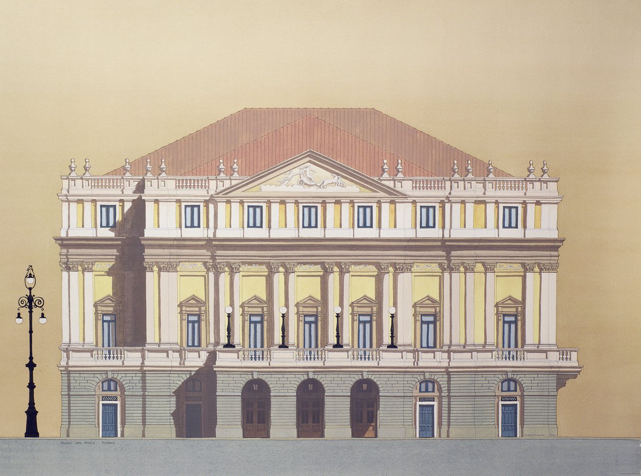 Teatro alla Scala, Milánó, Olaszország alkotó: Andras Kaldor