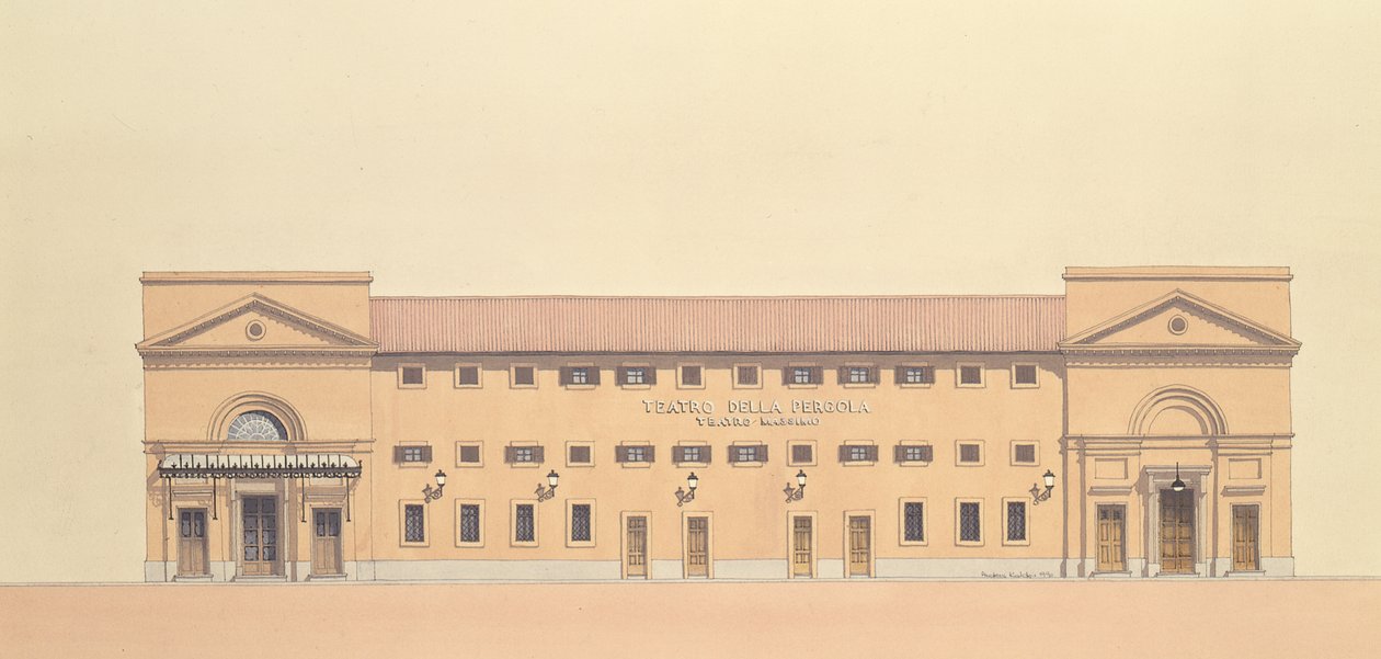 Teatro della Pergola, Teatro Massimo, Firenze alkotó: Andras Kaldor
