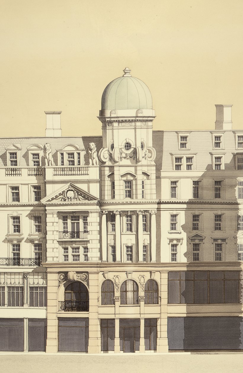 The Linen Hall (részlet), Regent Street, London alkotó: Andras Kaldor