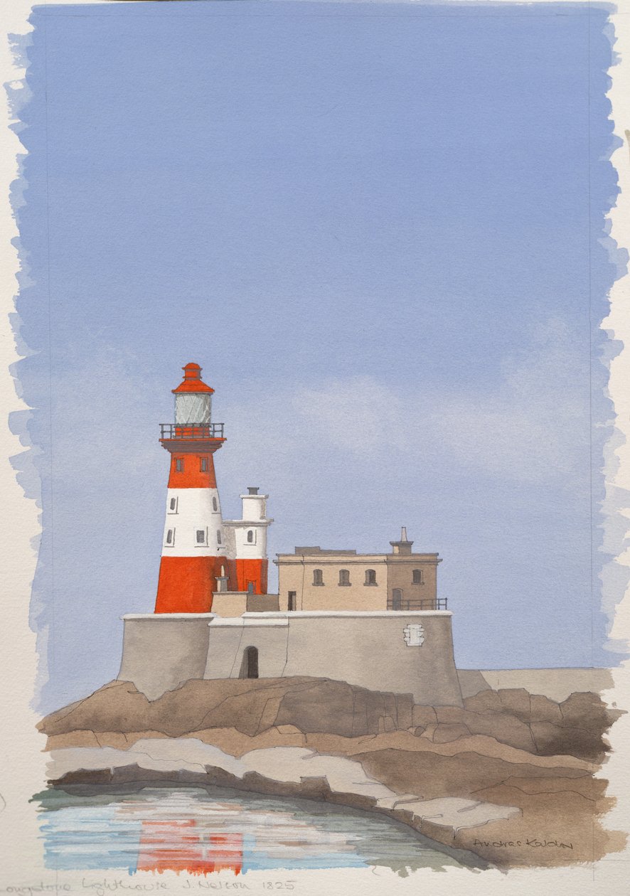 A Longstone világítótorony, Farne-sziget alkotó: Andras Kaldor