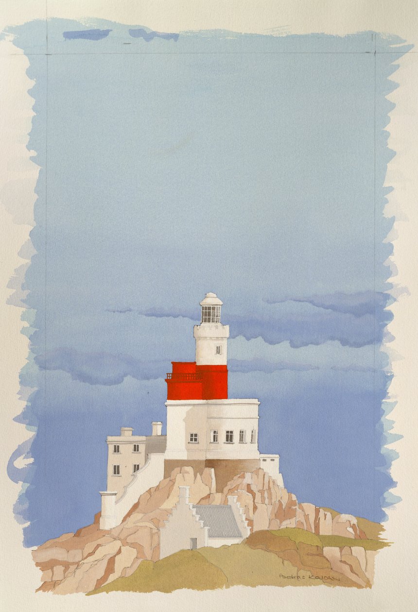 A Skerries világítótorony, Anglesey, Wales alkotó: Andras Kaldor