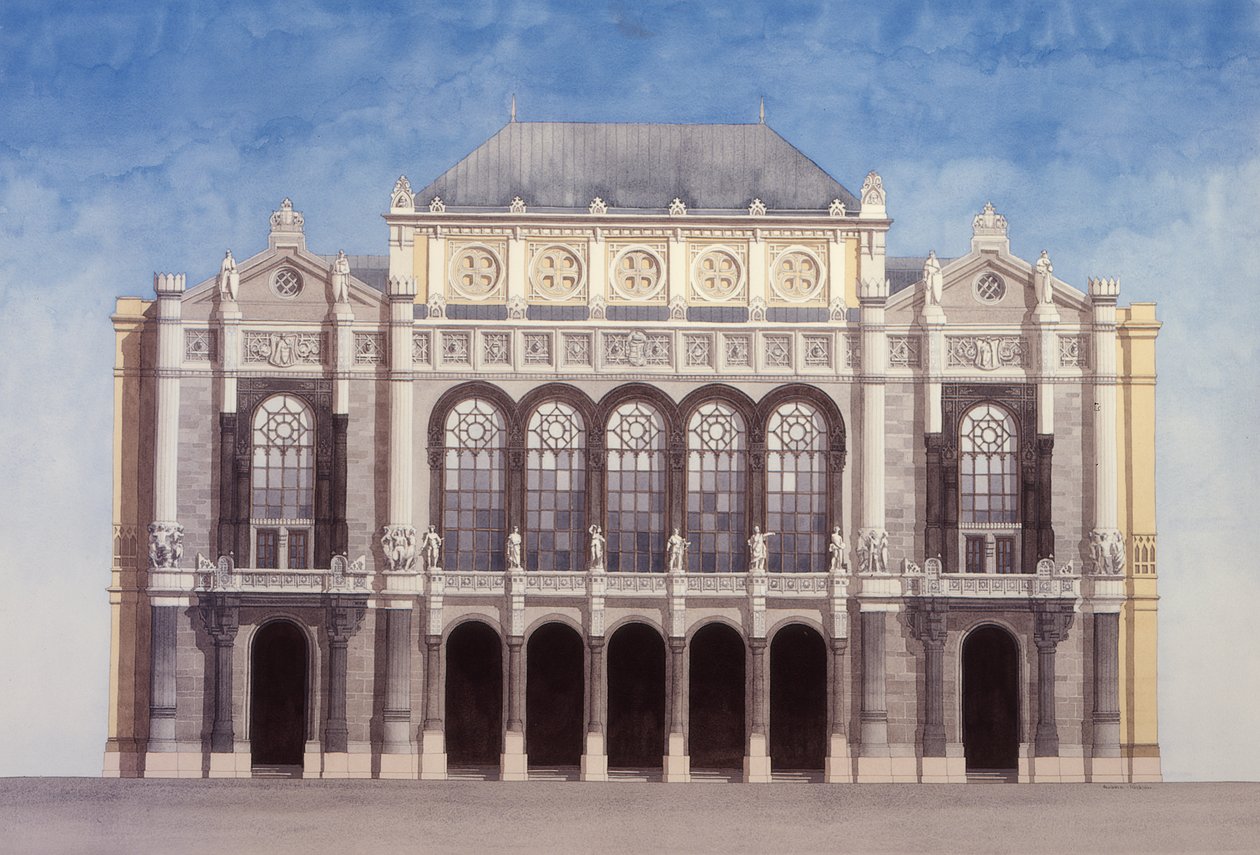 Vigado Concert Hall, Budapest, Hungary alkotó: Andras Kaldor
