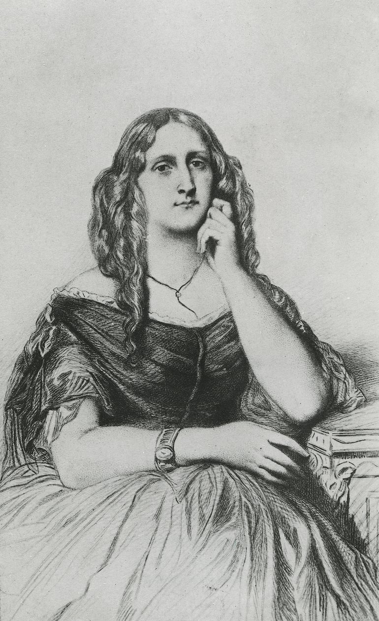 Delphine de Girardin alkotó: Andre Adolphe Eugene Disderi