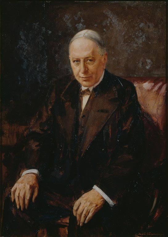 Robert Chalmers, 1. báró Chalmers arcképe 1858-1938 alkotó: Andre Cluysenaar
