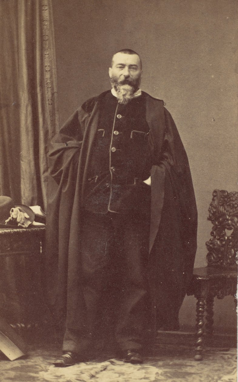 Alphonse Karr, 1850-es évek. alkotó: Andre Adolphe Eugene Disderi