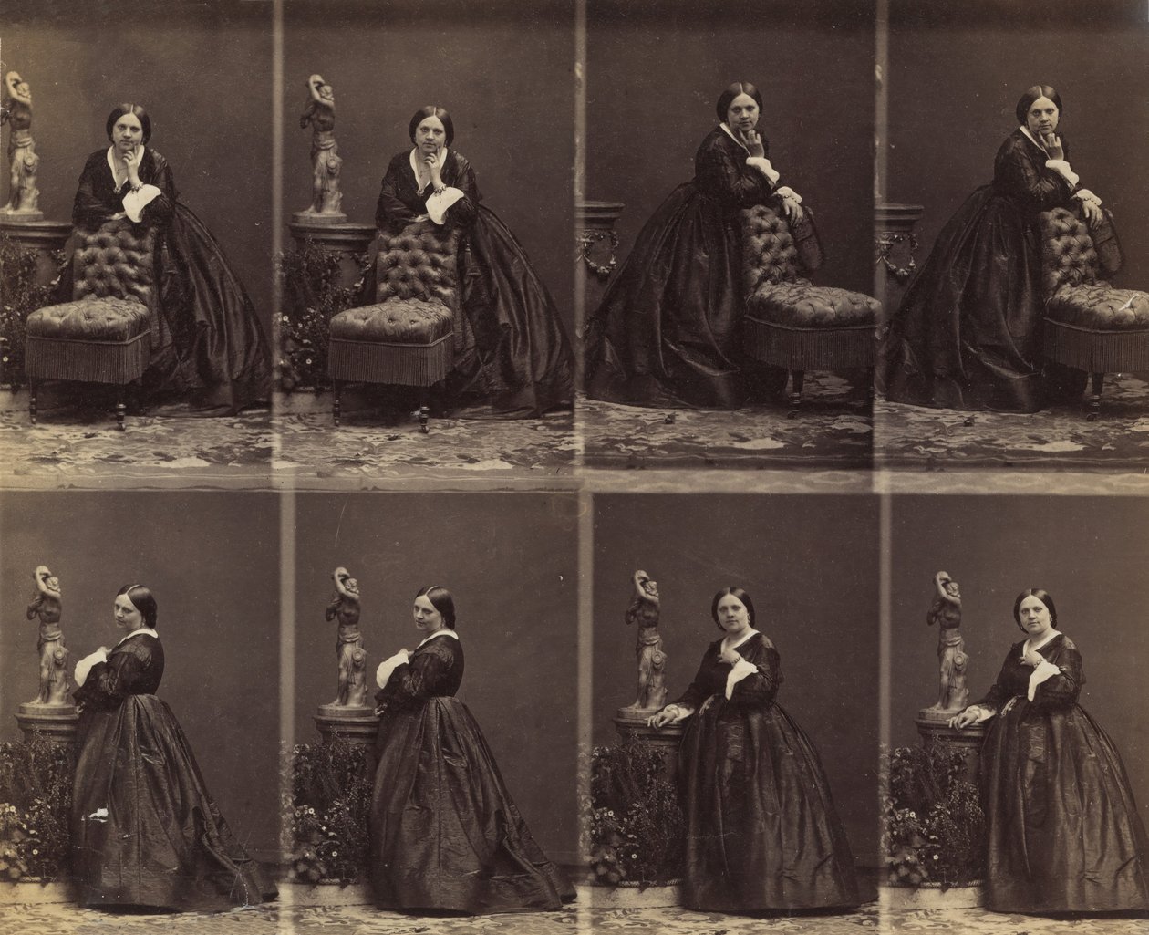 Berthe, 1862. január 22-1862. április. alkotó: Andre Adolphe Eugene Disderi