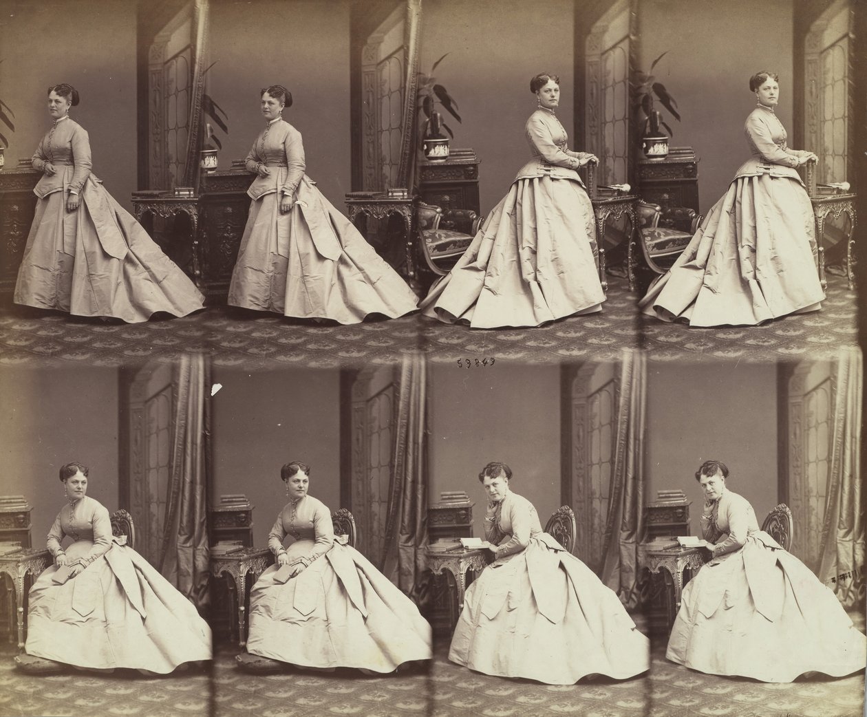 Eszter Dávid, 1866. alkotó: Andre Adolphe Eugene Disderi