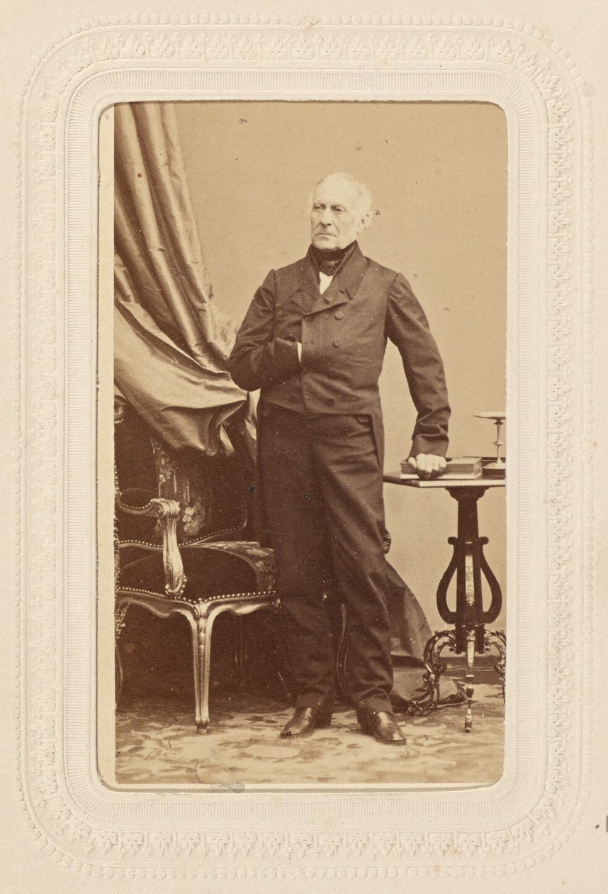 [Francois Pierre Guillaume] Guizot (1787 - 1874) alkotó: Andre Adolphe Eugene Disderi