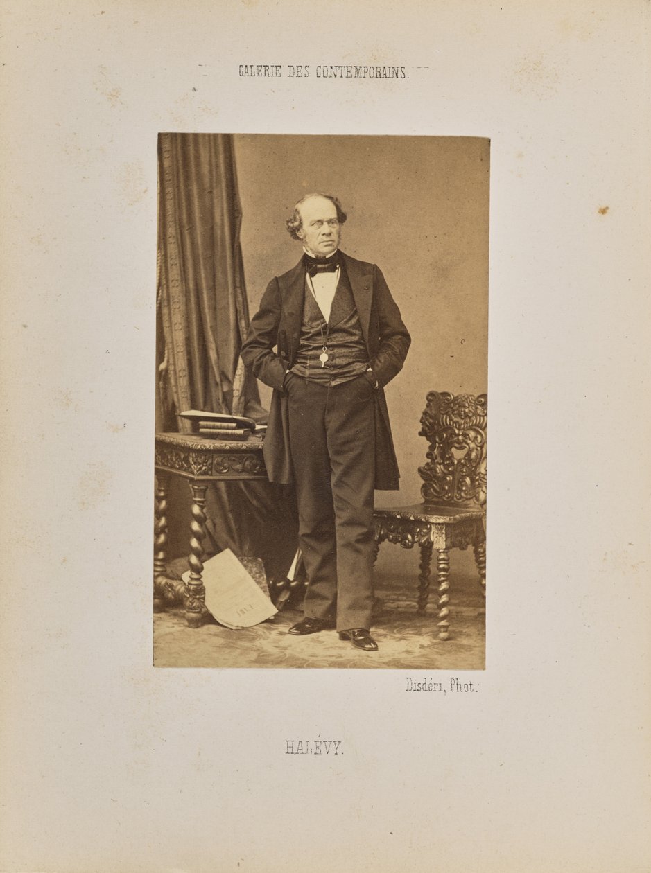 Halévy alkotó: Andre Adolphe Eugene Disderi