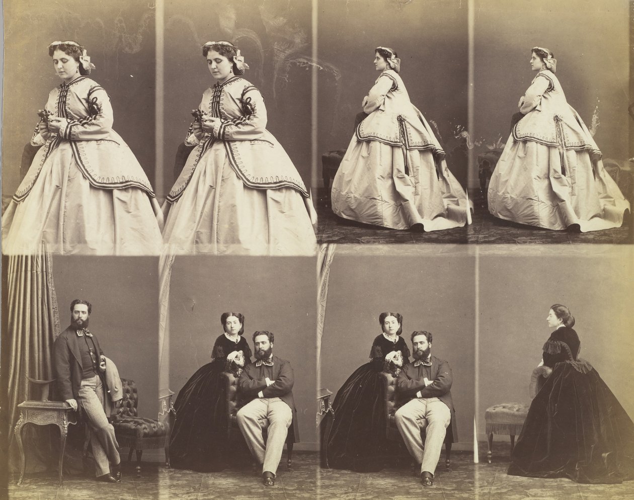 Heloise, 1863. alkotó: Andre Adolphe Eugene Disderi