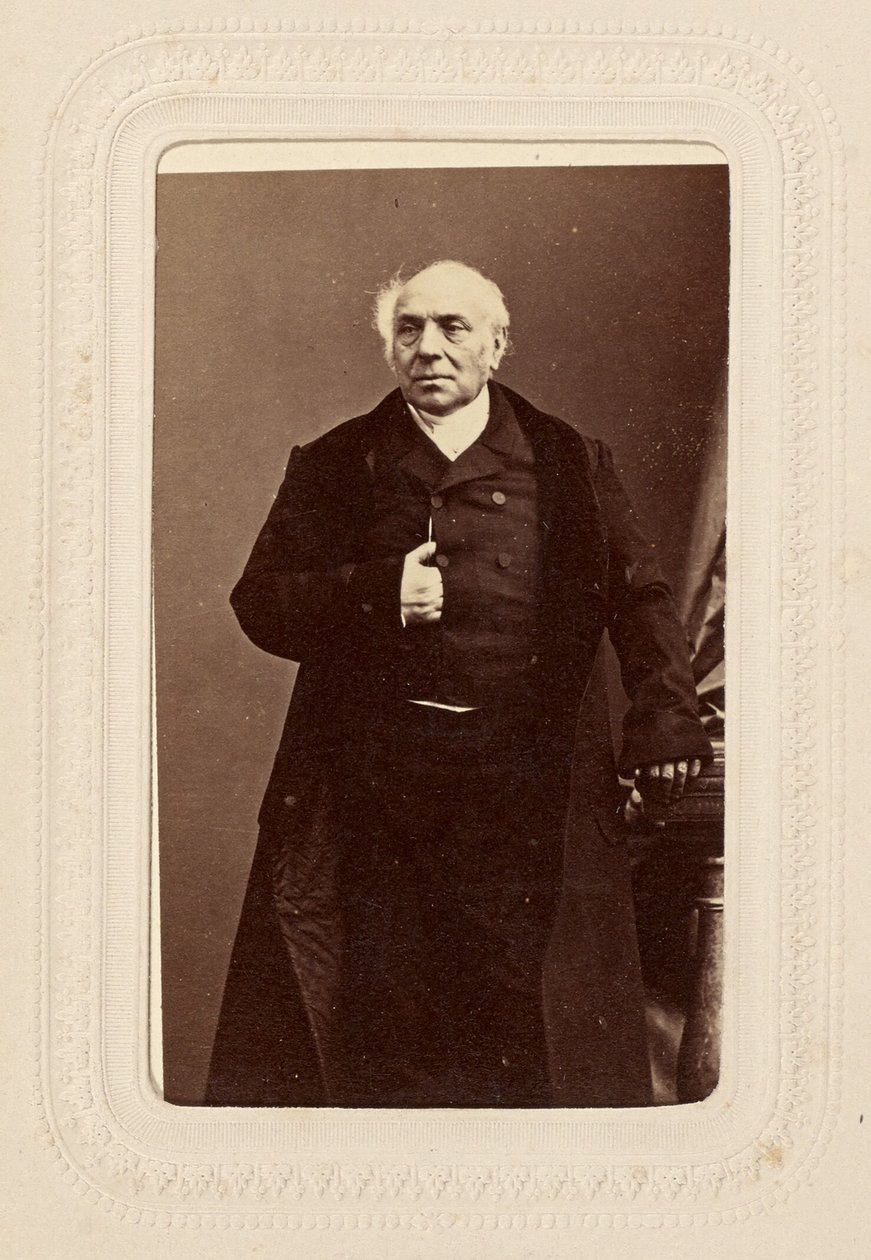 [Pierre Antoine] Berryer (1790 - 1868) alkotó: Andre Adolphe Eugene Disderi