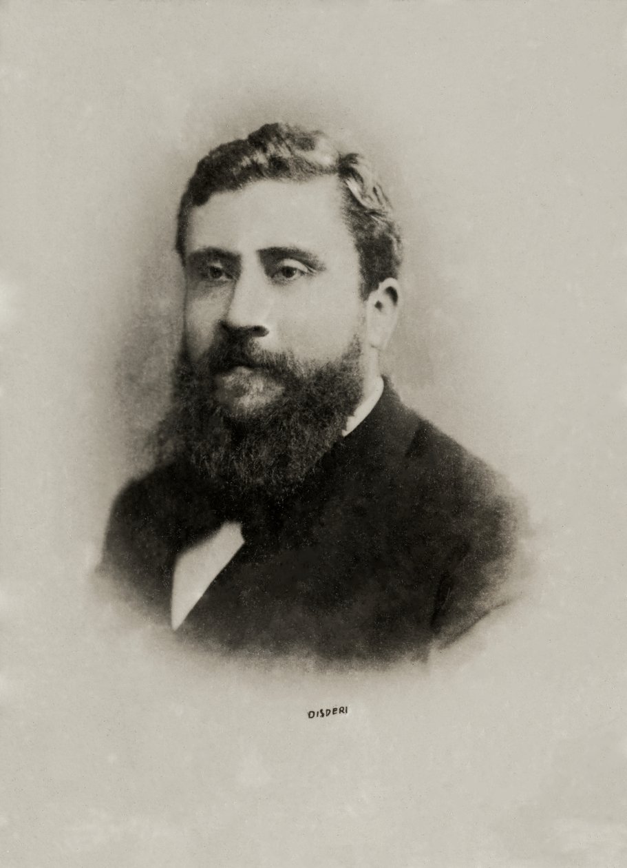Jean Jaures portréja ( 1859 alkotó: Andre Adolphe Eugene Disderi