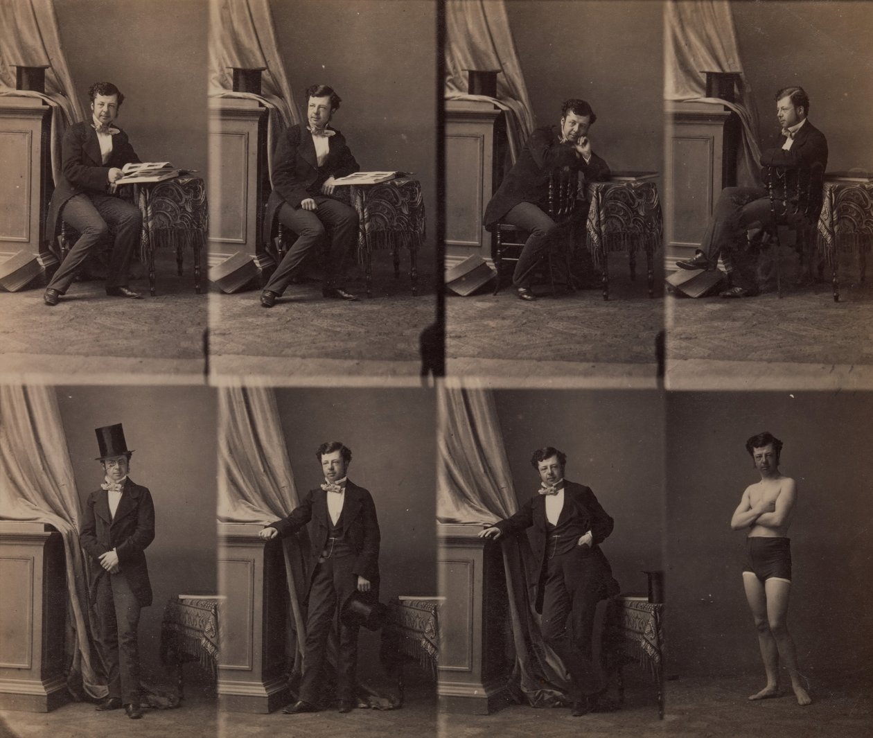 Lobkowitz herceg, 1858. alkotó: Andre Adolphe Eugene Disderi
