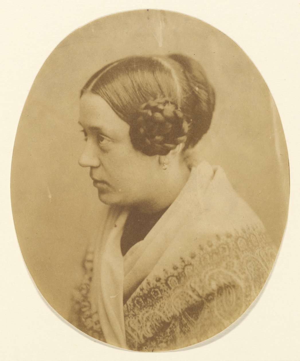 [Profil de Femme (Egy nő profilja)] alkotó: Andre Adolphe Eugene Disderi