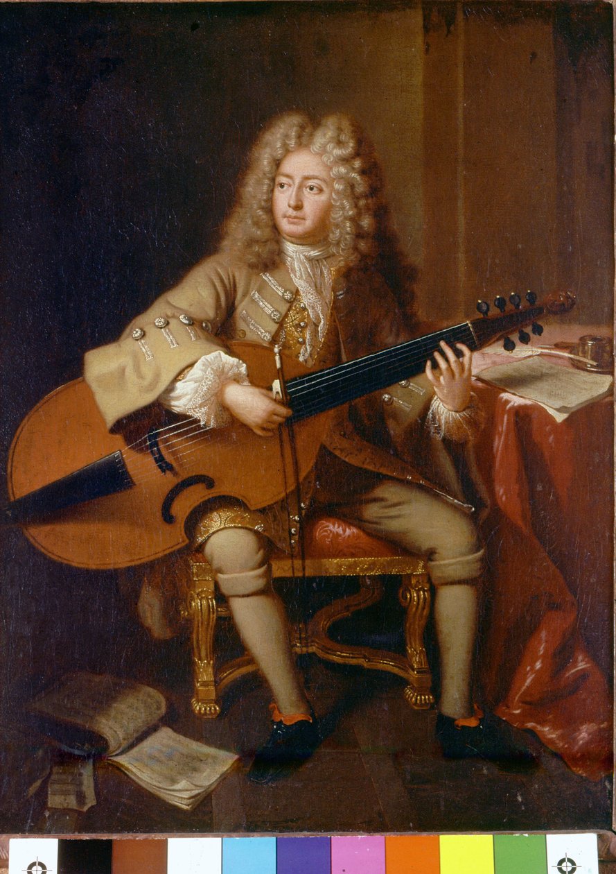 Marin Marais portréja alkotó: Andre Bouys