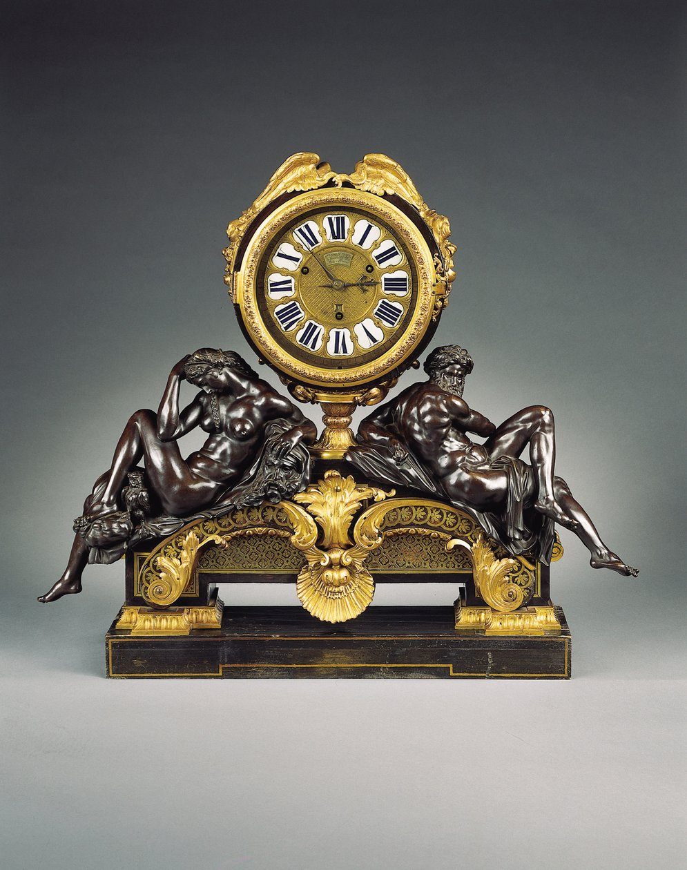 Óra d"Epoque Regence alkotó: Andre Charles Boulle