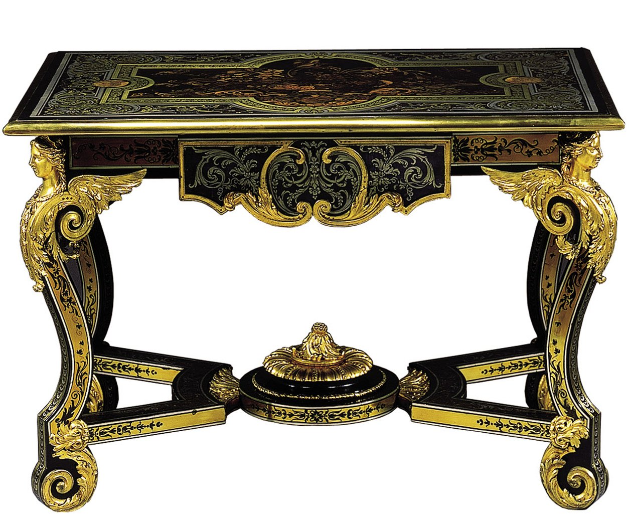 XIV. Lajos középső asztala, 1685 körül alkotó: Andre Charles Boulle
