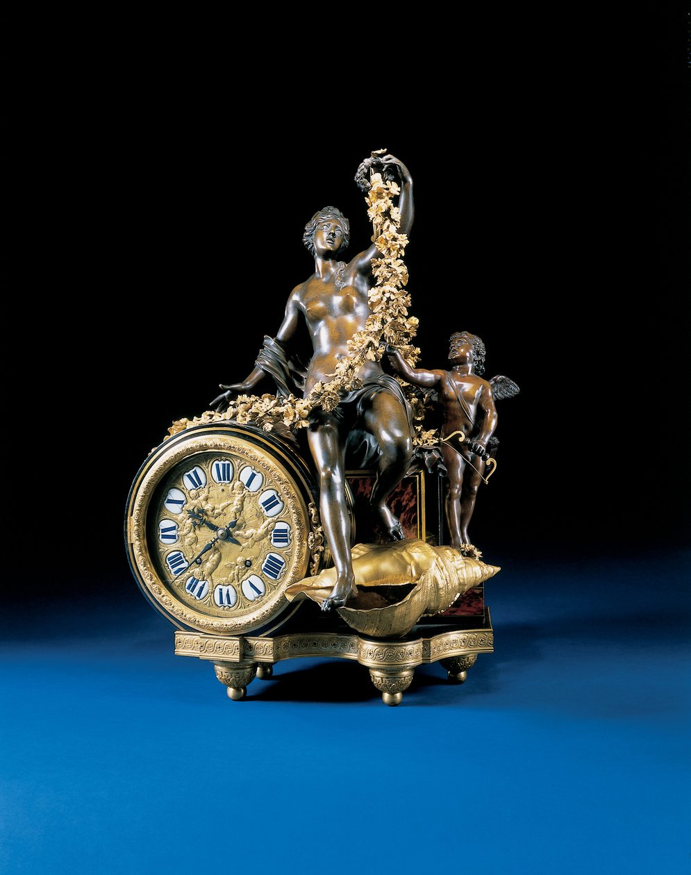 XIV. Lajos kandallós óra, 1715 körül alkotó: Andre Charles Boulle