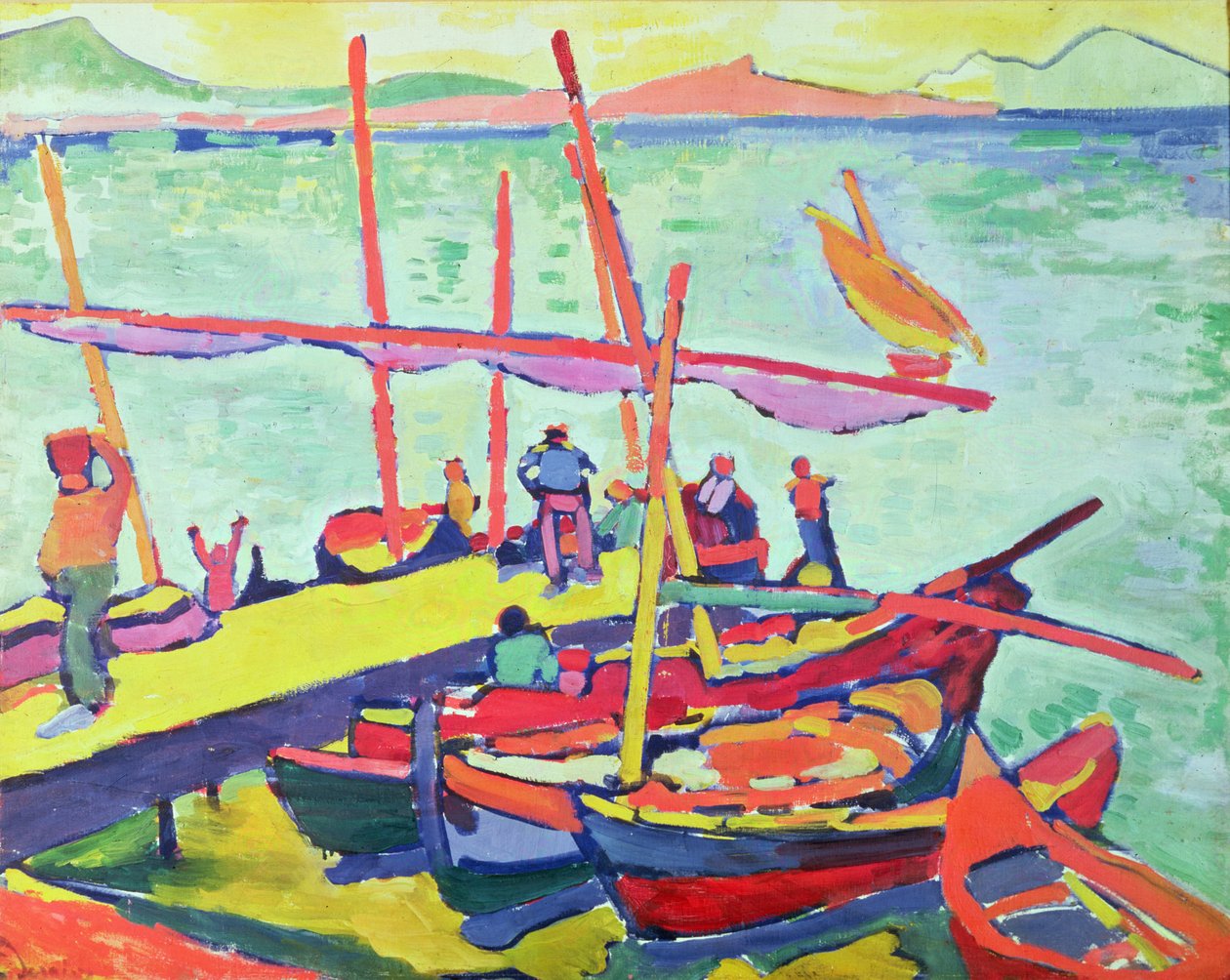 Csónakok alkotó: Andre Derain