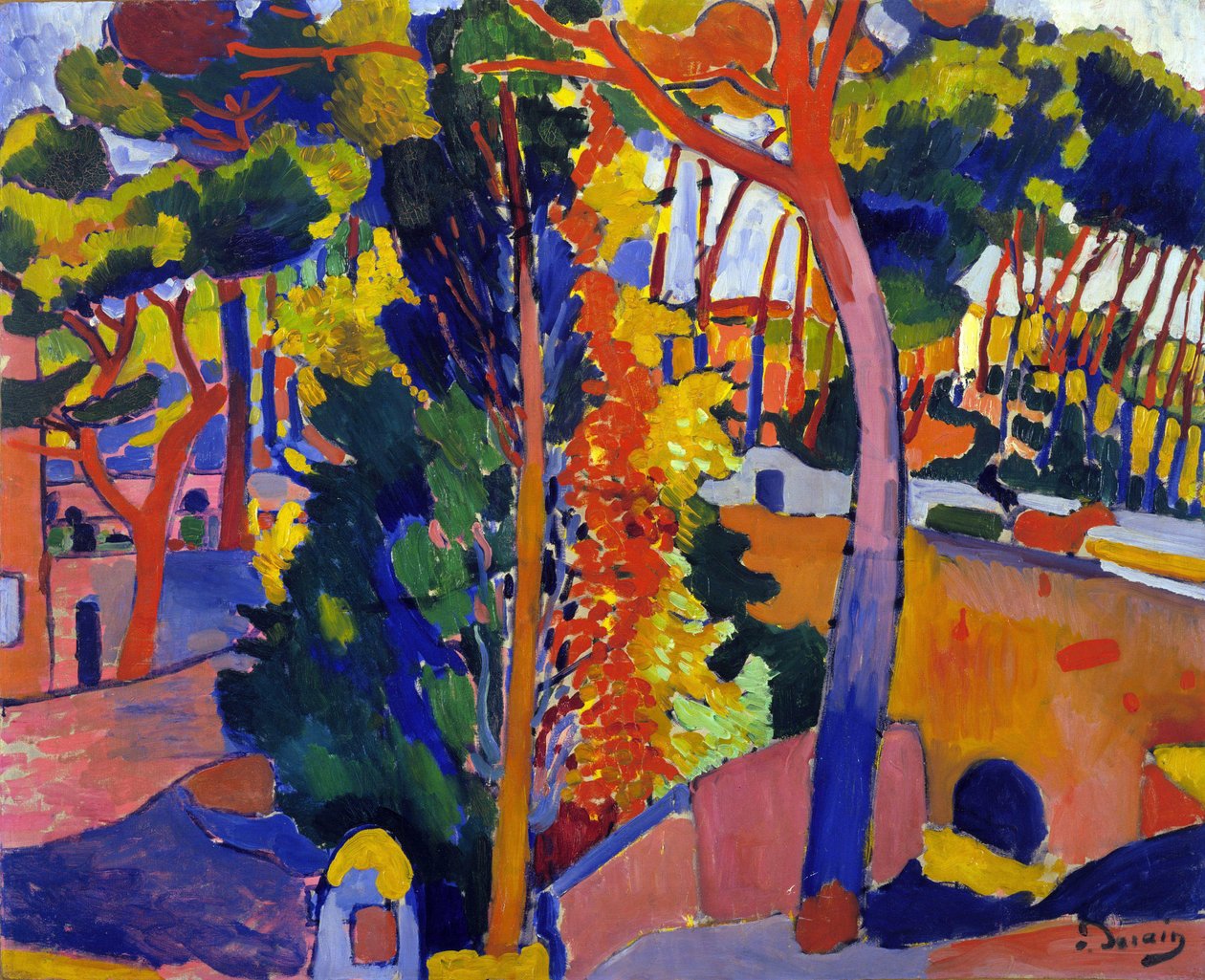 Híd a Riou felett alkotó: Andre Derain