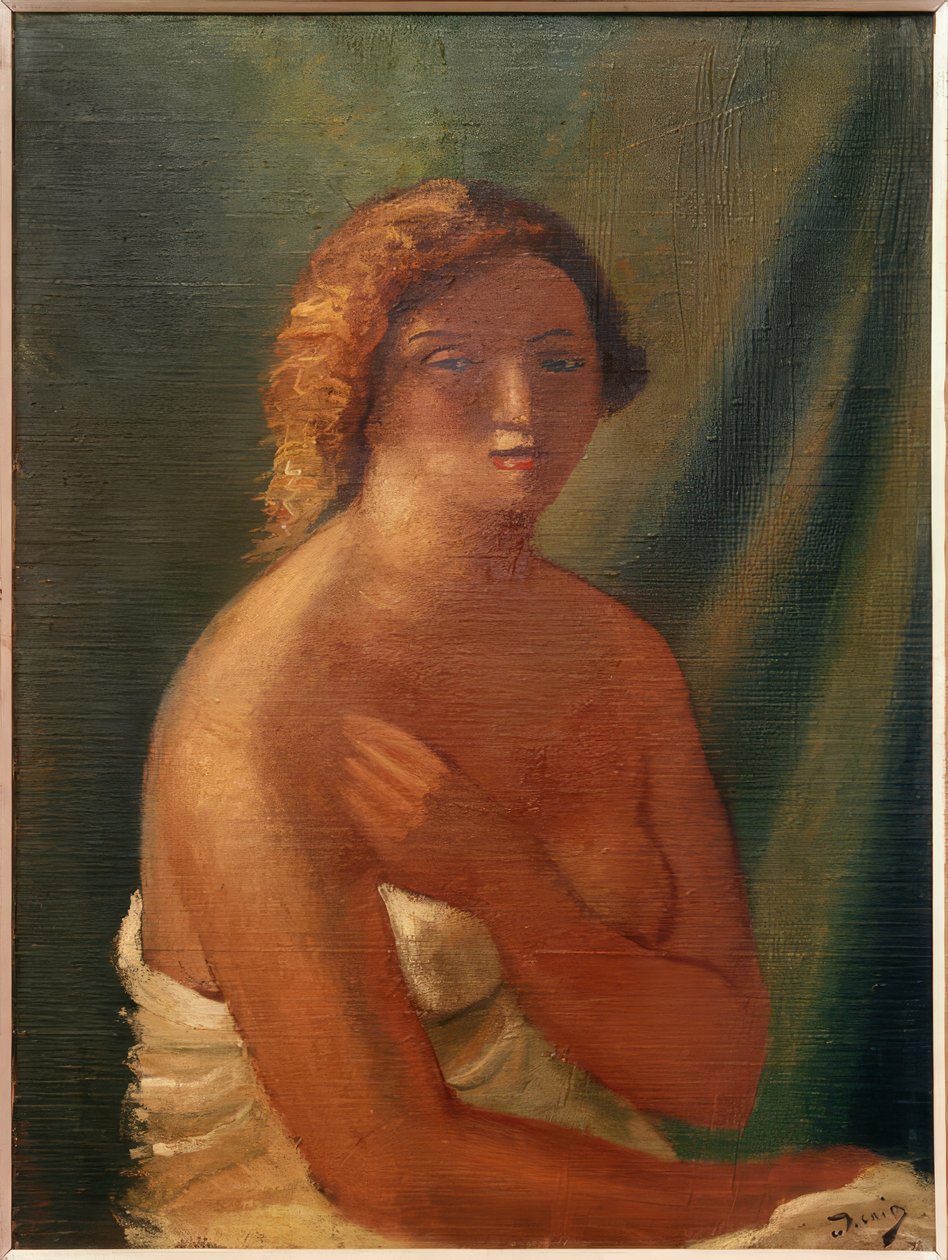 Buste de femme dénudée (Akt női mellkép) alkotó: Andre Derain
