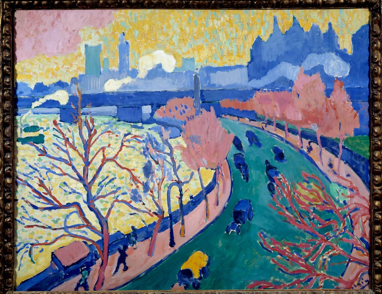 Charing Cross híd, London alkotó: Andre Derain