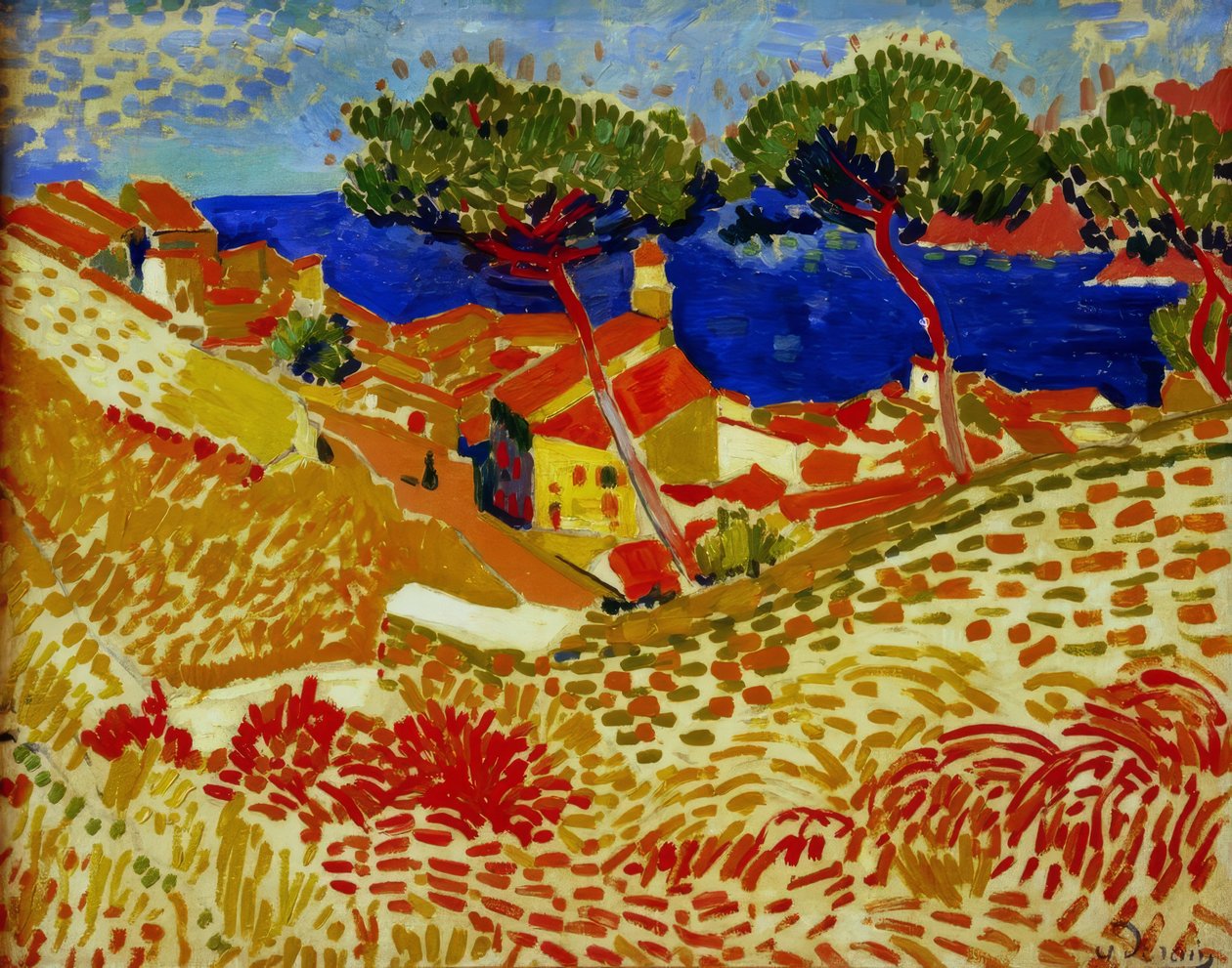 Collioure, a tengerparti falu alkotó: Andre Derain
