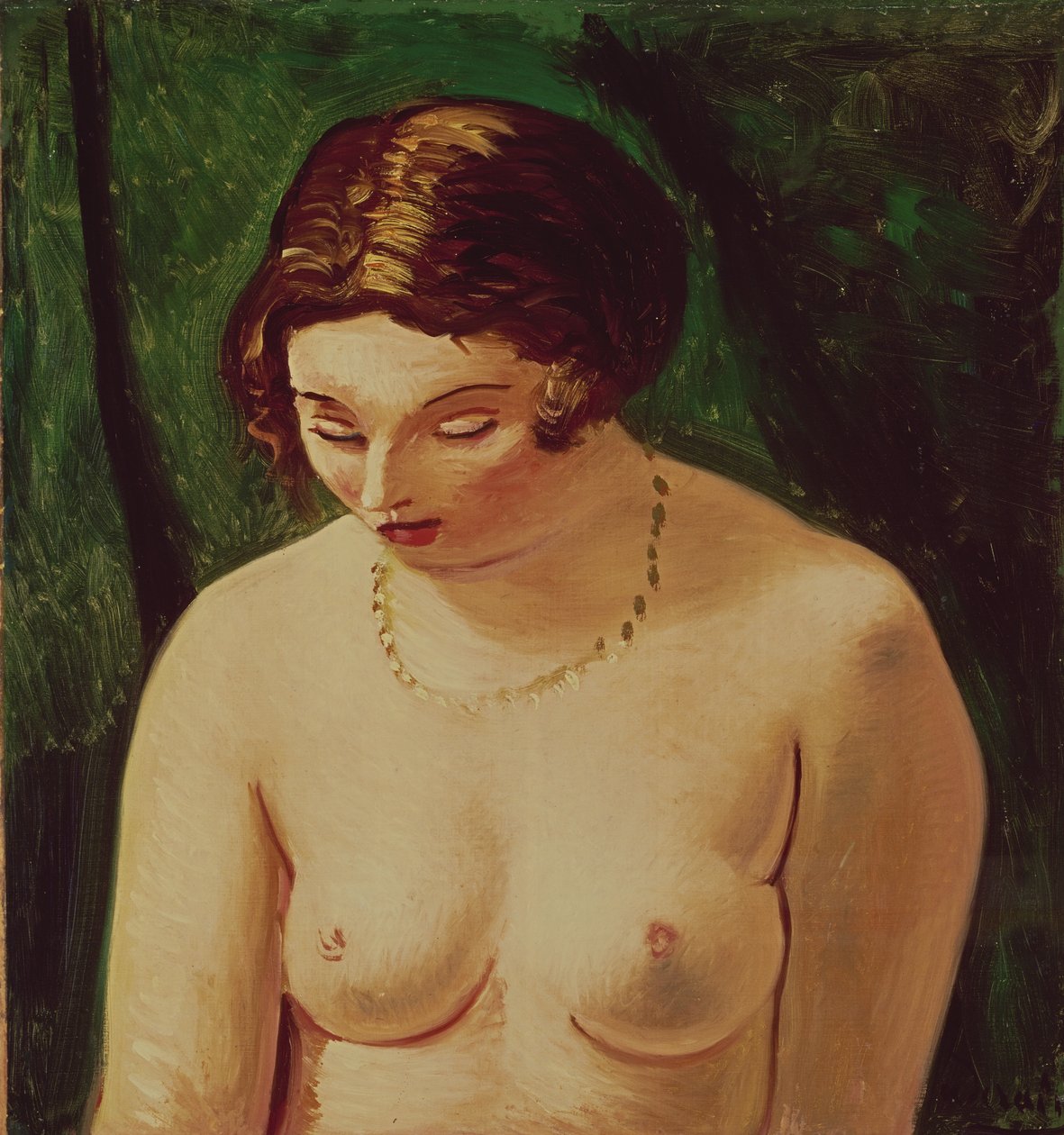 Női akt (olaj, vászon) alkotó: Andre Derain