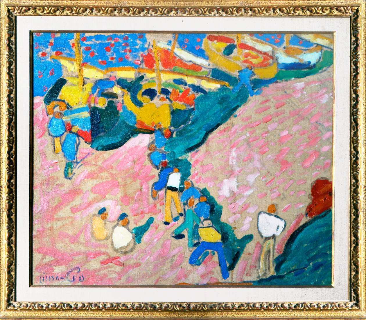 Halászok Collioure-ban André Derain által alkotó: Andre Derain