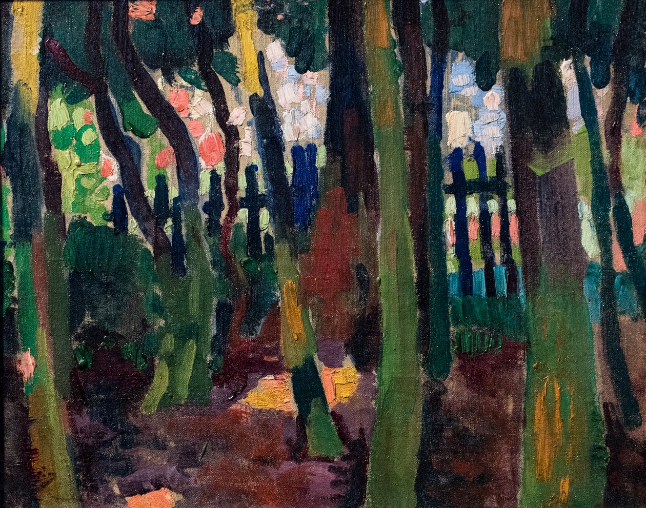 La Clairière, 1904 körül (olaj, vászon) alkotó: Andre Derain