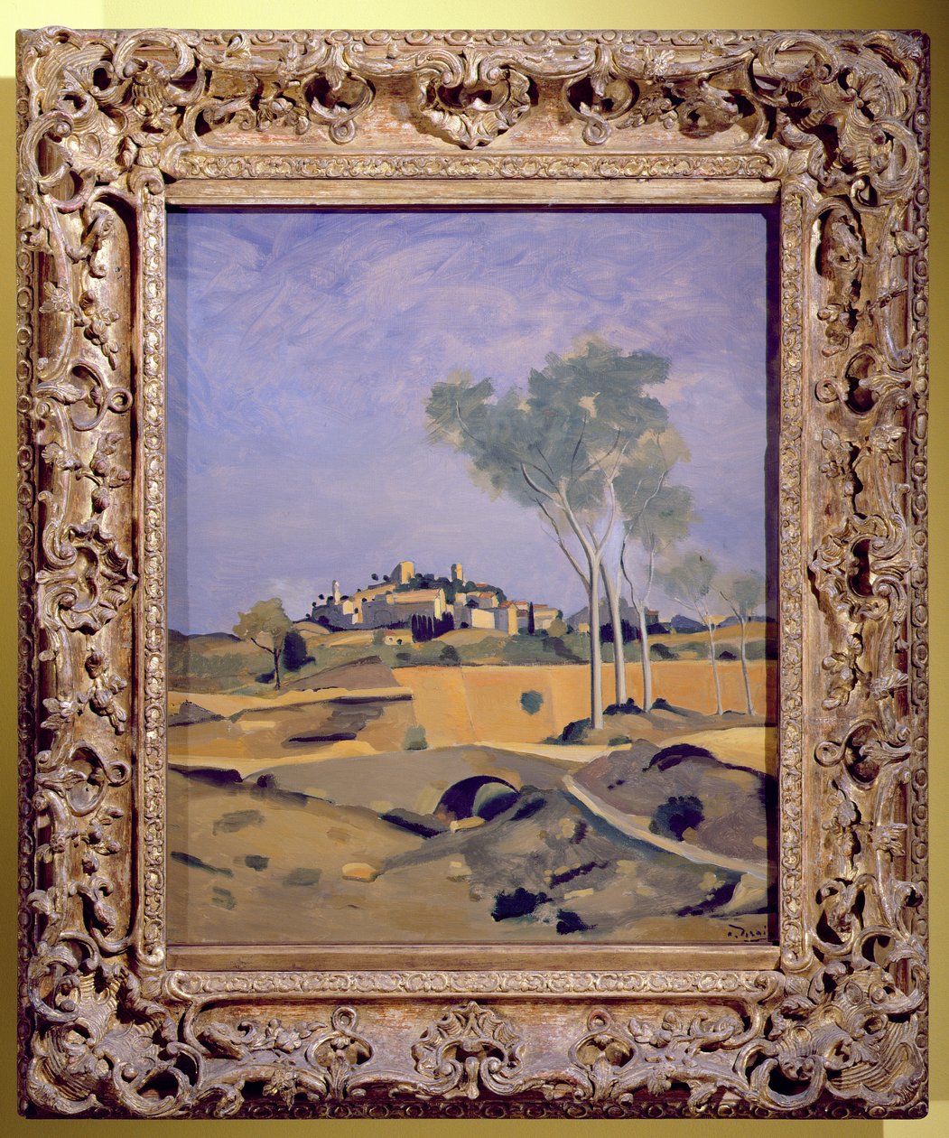 Midi táj, 1932 körül (olaj, vászon) alkotó: Andre Derain