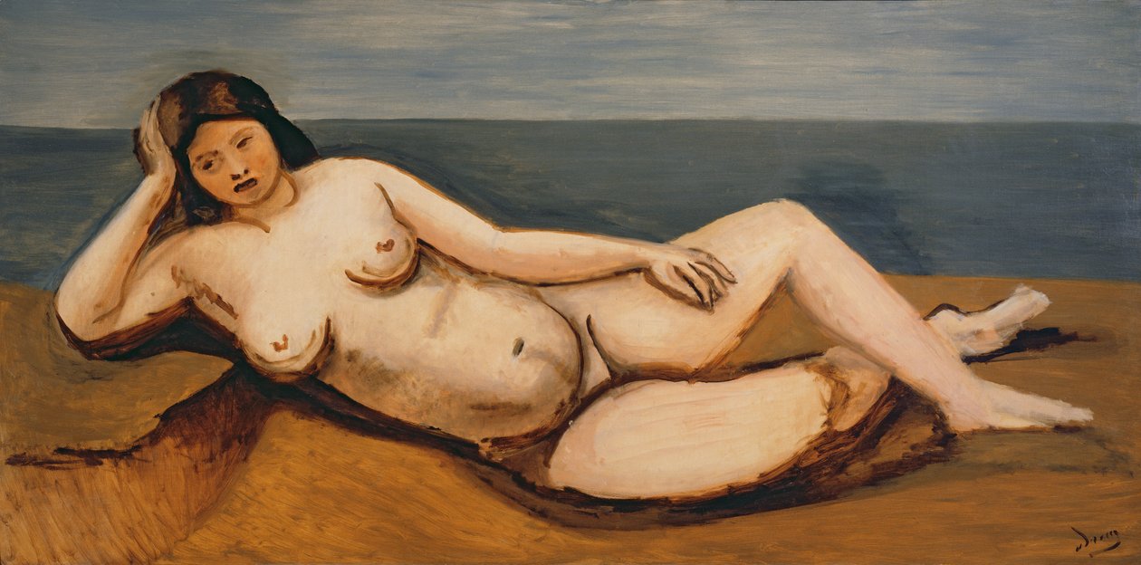 Nagy fekvő akt, 1926-27 körül (olaj, vászon) (lásd még: 287579) alkotó: Andre Derain