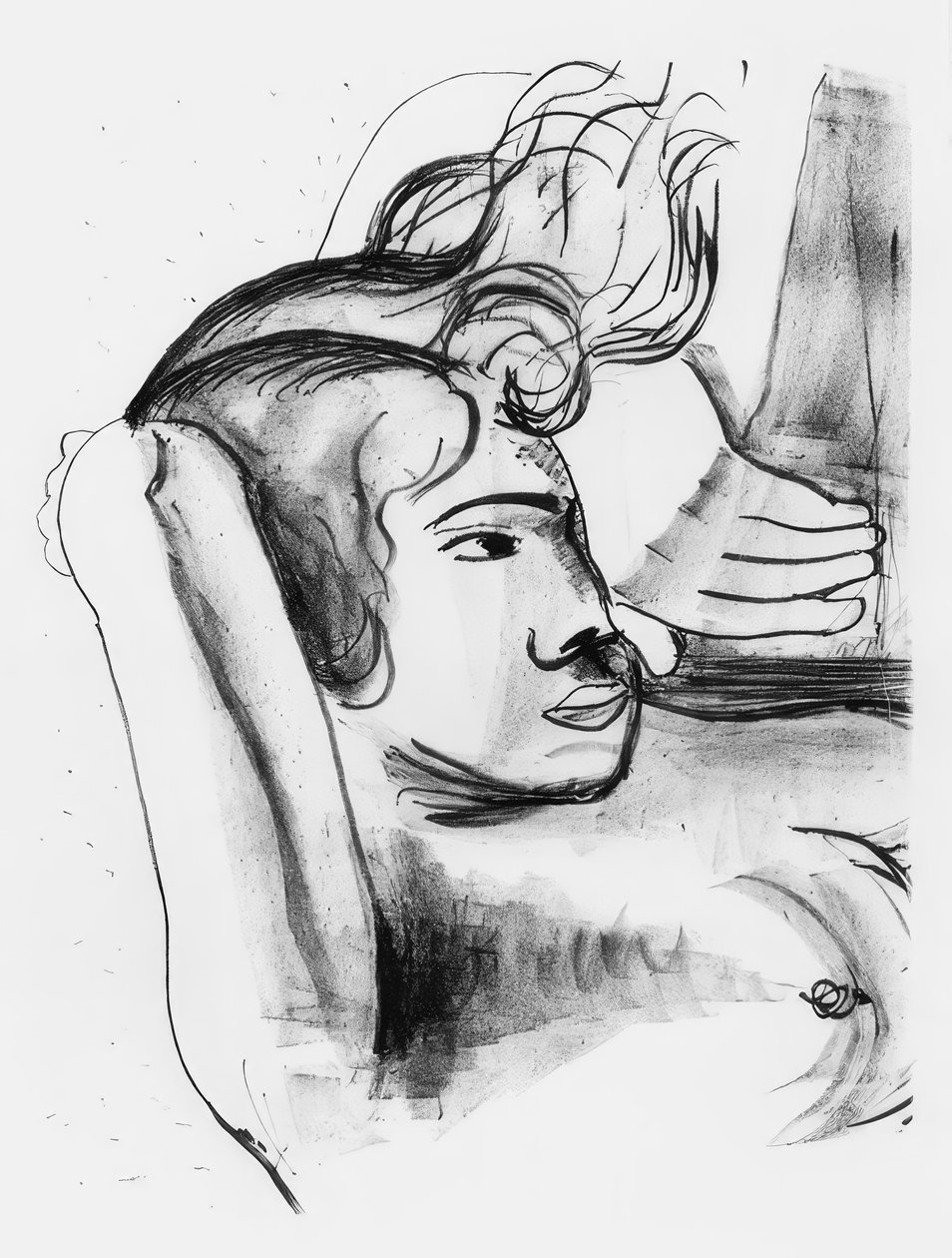 Lány feje alkotó: Andre Derain