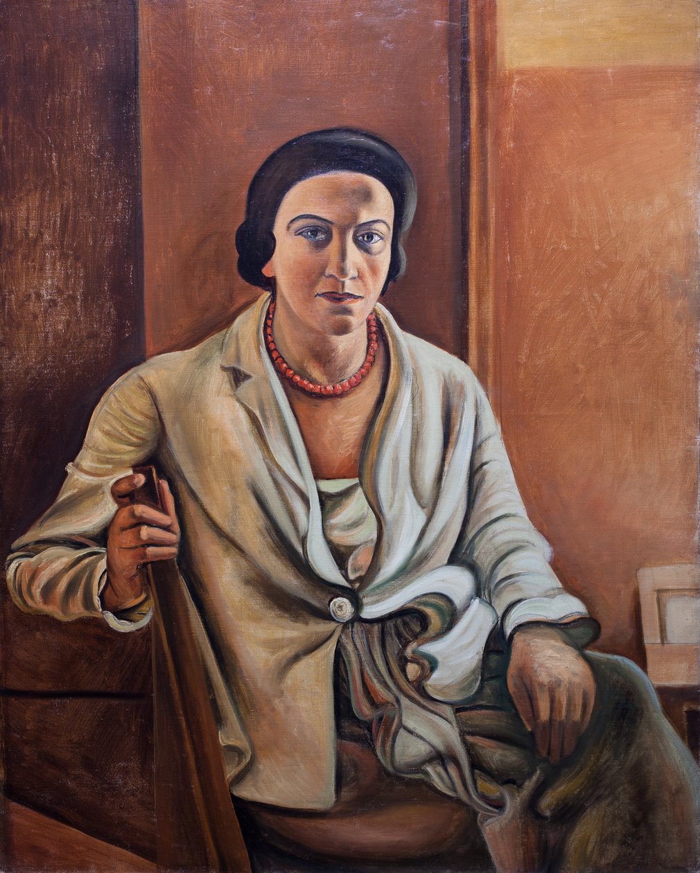 Alice Derain portréja, 1920-1921 körül (olaj, vászon) alkotó: Andre Derain
